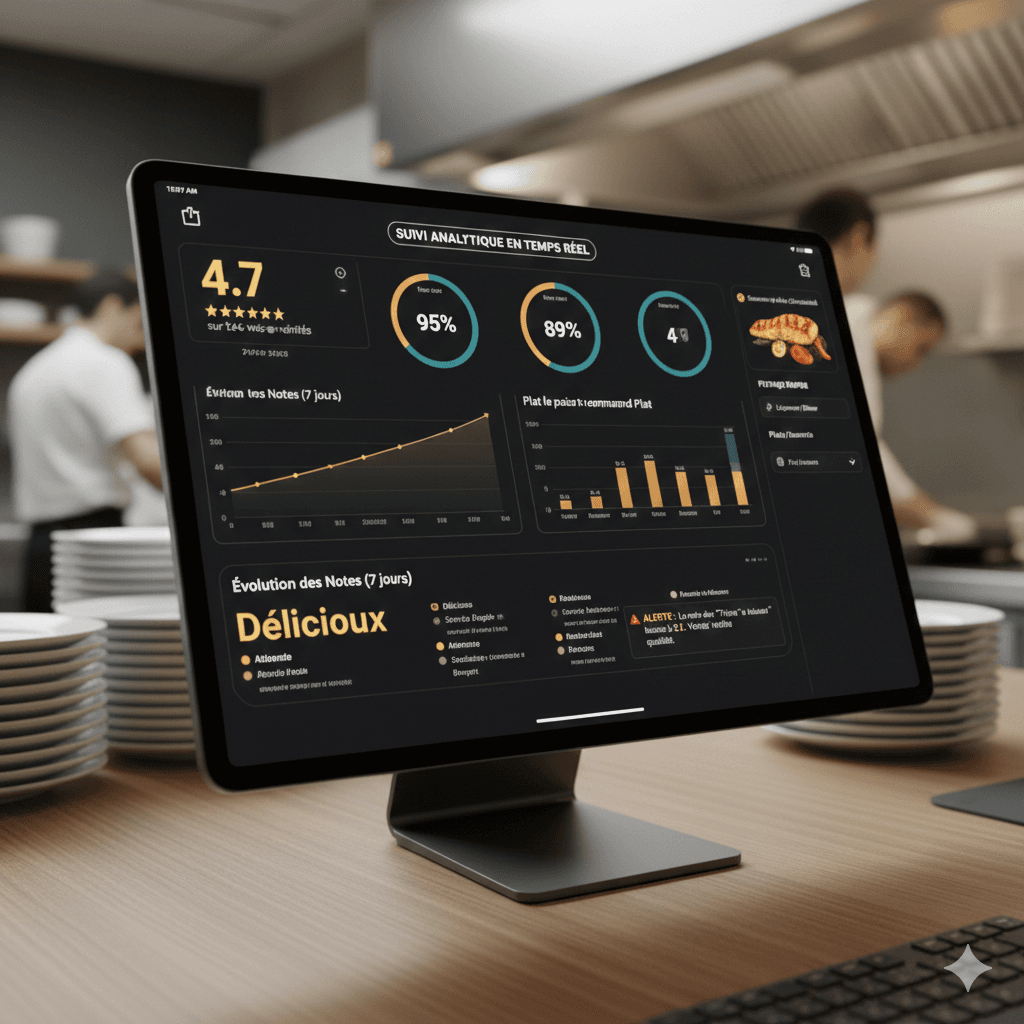 Suivi analytique en temps réel